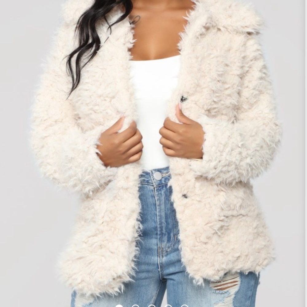 Fuzzy jacket